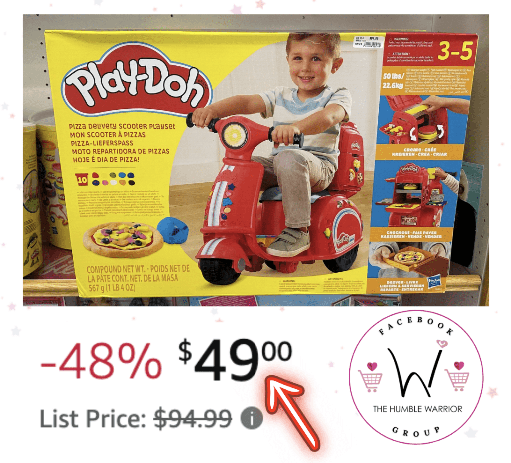 The NEW Play-Doh Pizza Delivery Scooter Playset!